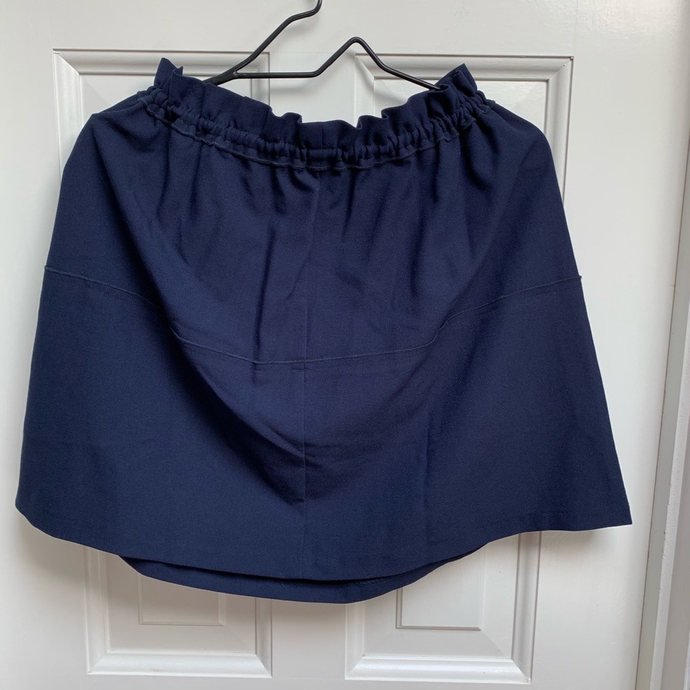 Sale! 3/$45 ModCloth Creative Charm Skirt Navy - Picture 3 of 4
